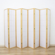 Shoji 8 Panel Rice Paper Room Divider